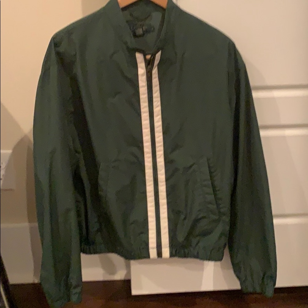 Vintage JCrew Hunter Green Golf Jacket Medium